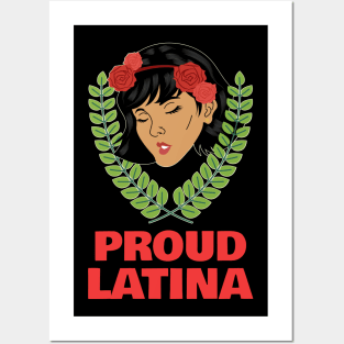 proud latina Posters and Art